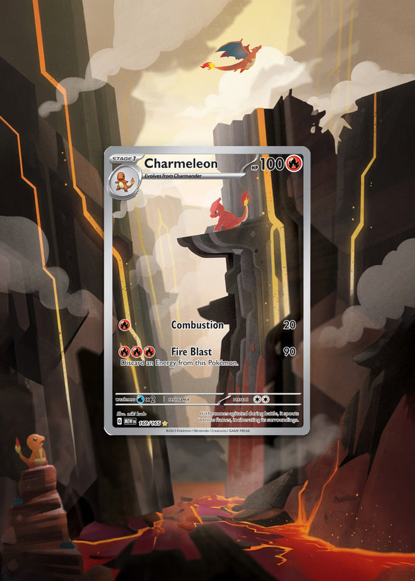 151 | Charmeleon | Digital Download | 5x7" Extended Art Print
