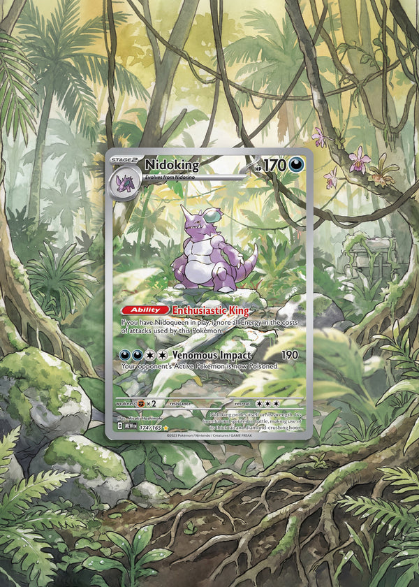 151 | Nidoking | Digital Download | 5x7" Extended Art Print