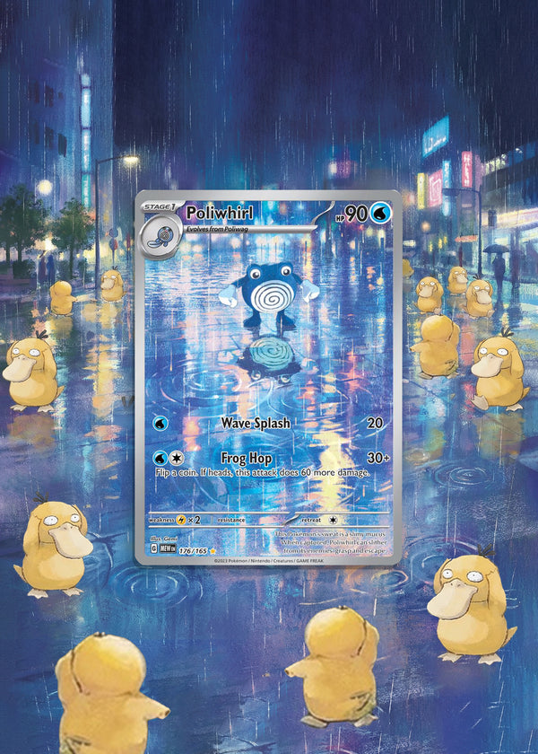 151 | Poliwhirl | Digital Download | 5x7" Extended Art Print