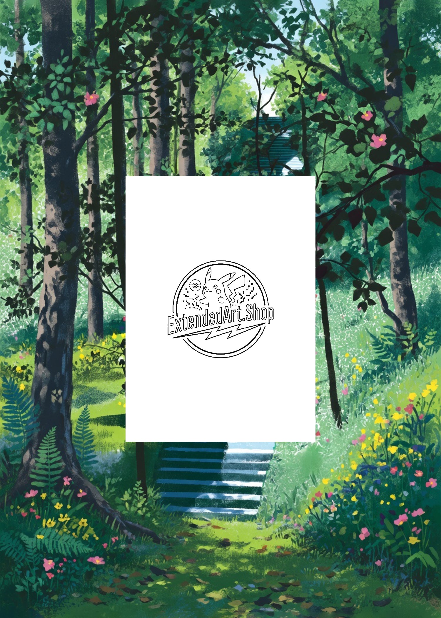 151 | Psyduck | Digital Download | 5x7" Extended Art Print