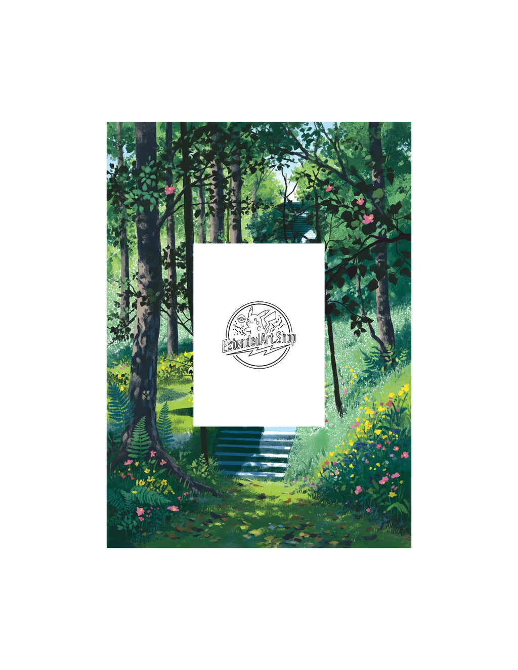 151 | Psyduck | Digital Download | 5x7" Extended Art Print