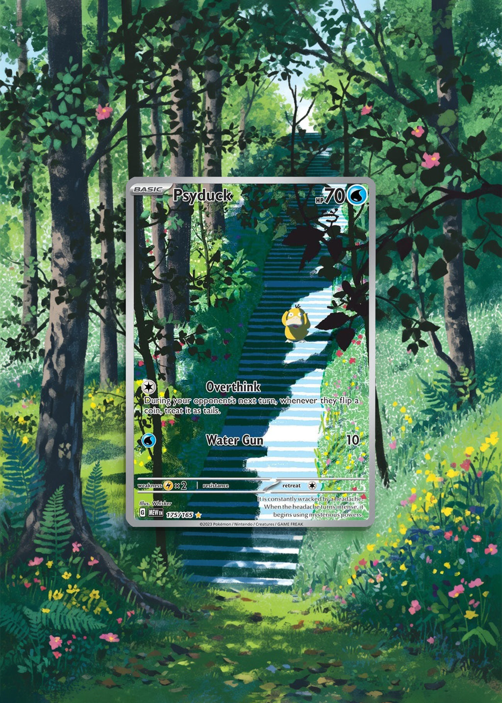 151 | Psyduck | Digital Download | 5x7" Extended Art Print