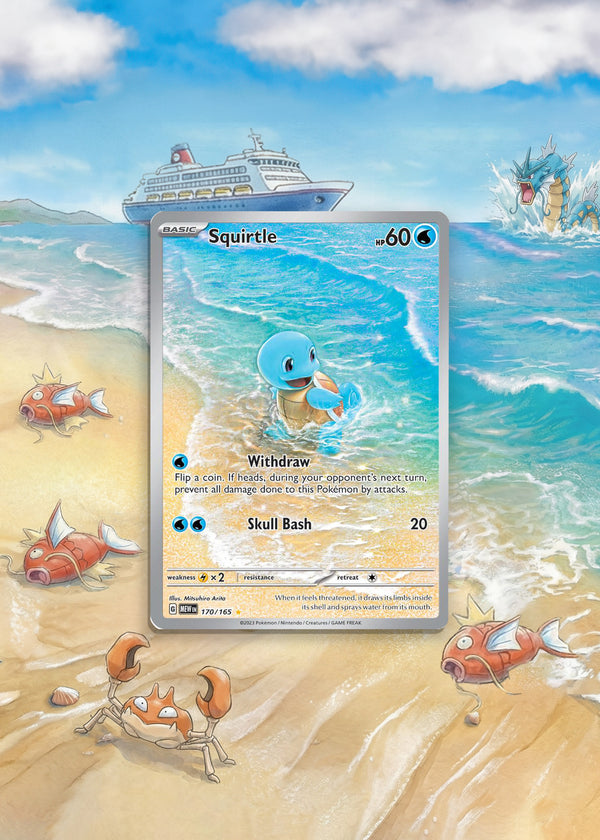 151 | Squirtle | Digital Download | 5x7" Extended Art Print