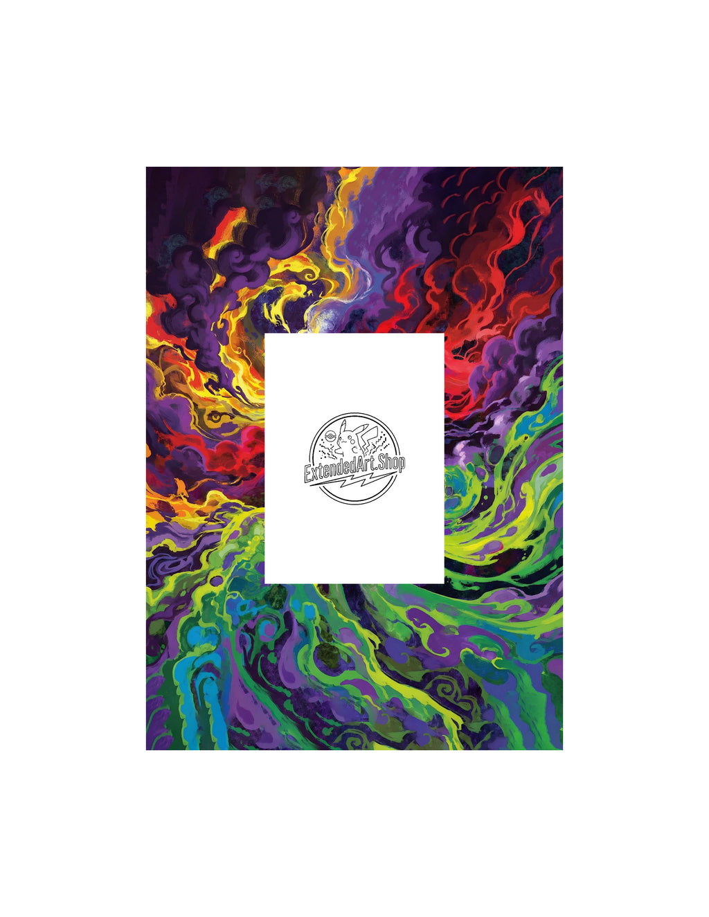 Ascended Heroes | Mega Gengar EX SIR | Digital Download | 5x7" Extended Art Print